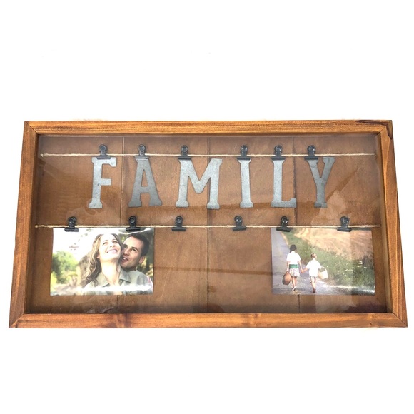 Other - 3/ $25 Family Picture Frame Holds (3) 5 x 7 Photos